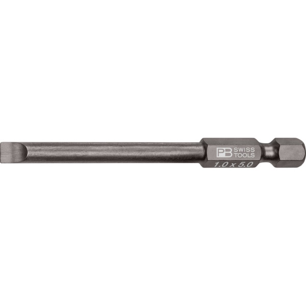 PB Swiss Tools E6.106/3 PrecisionBit slotted, 75 mm long, size 3 (1,0x5,0 mm)