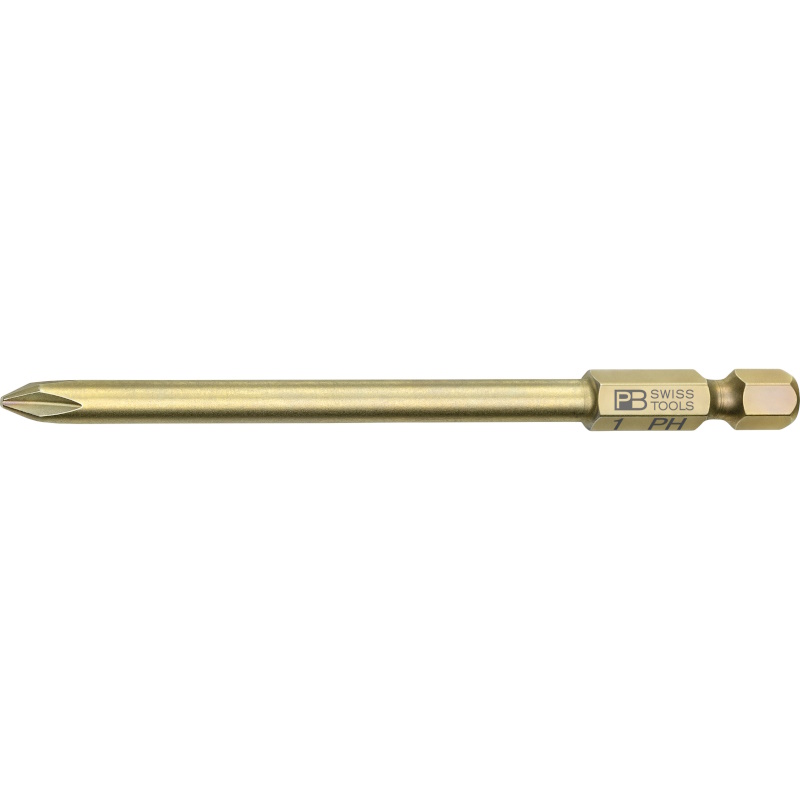 PB Swiss Tools E6L.190/1 PrecisionBit Phillips, 95 mm long, size PH1