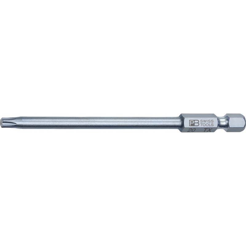 PB Swiss Tools E6L.400/20-95 PrecisionBit Torx, 95 mm lang, maat T20