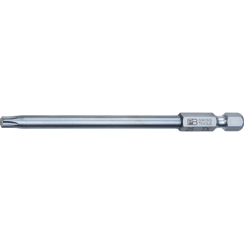 PB Swiss Tools E6L.400/25-95 PrecisionBit Torx, 95 mm lang, maat T25