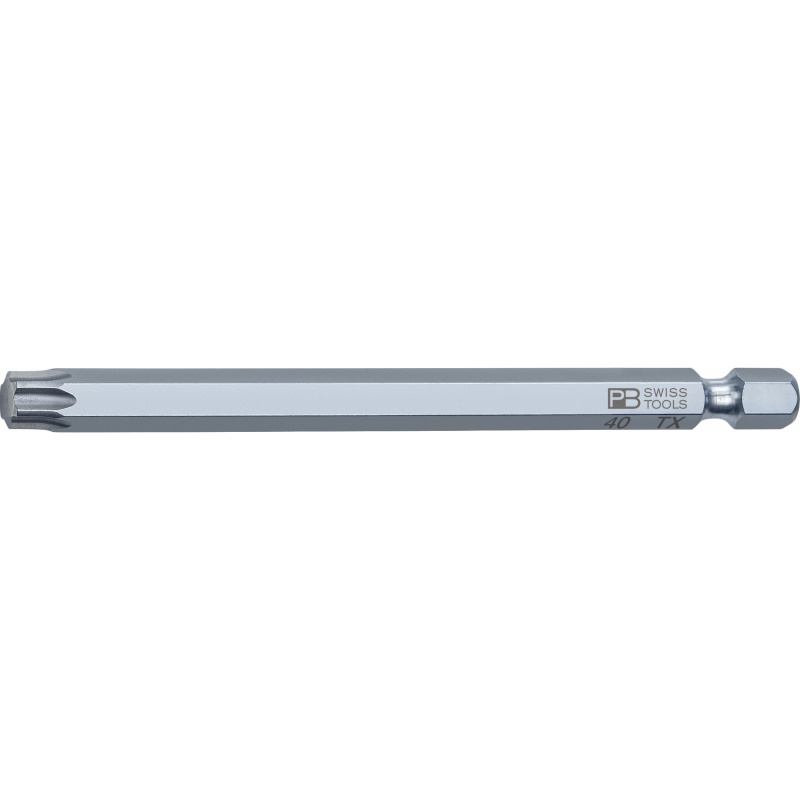 PB Swiss Tools E6L.400/40-95 PrecisionBit Torx, 95 mm long, size T40