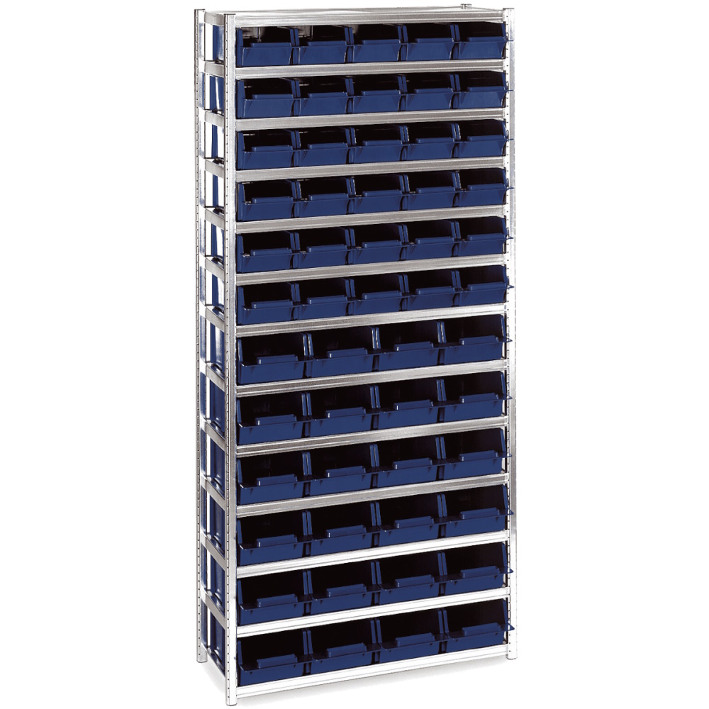 Raaco 54-31 Shelf with 54 bins