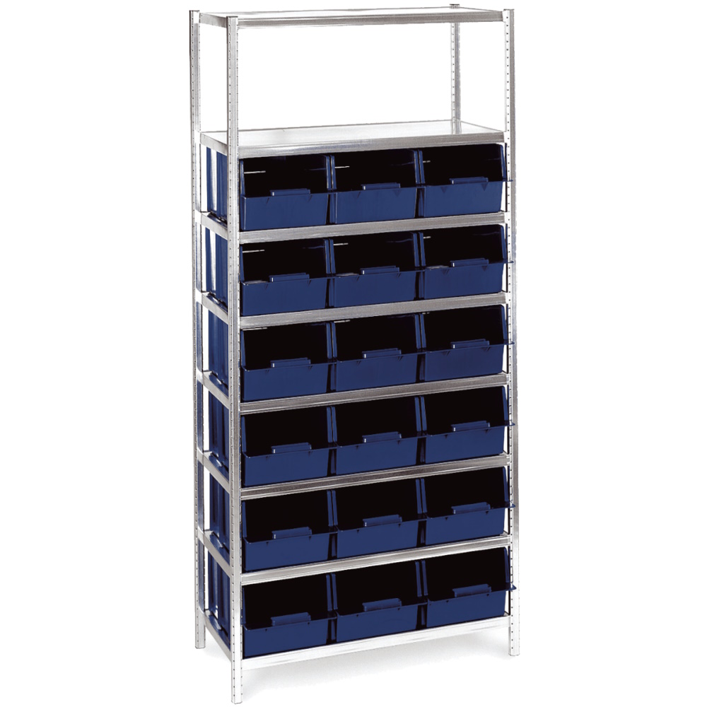 Raaco 18-40 Shelf with 18 bins 9-2800