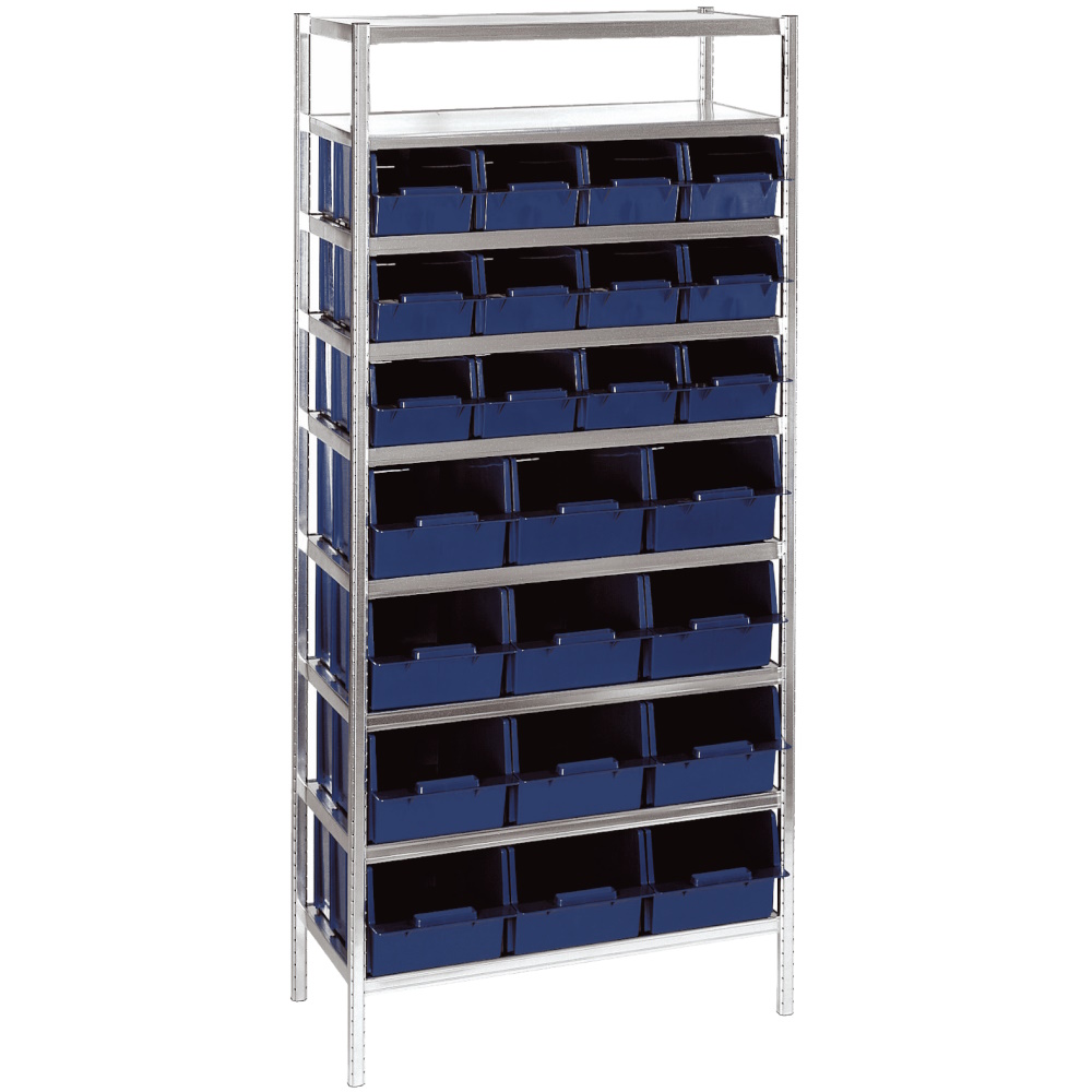 Raaco 24-40 Shelf with 24 bins