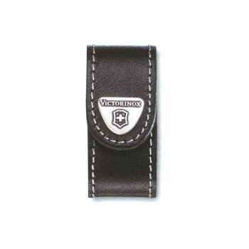 Victorinox 4.0518.XL Leather belt pouch for SwissMemory, black