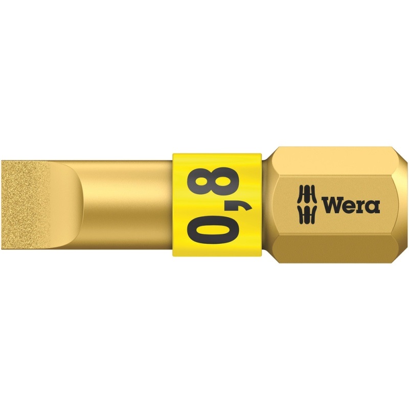 Wera 800/1 BDC 0,8x5,5x25 Bit series 1 slotted BiTorsion Diamond 0,8 x 5,5 x 25 mm