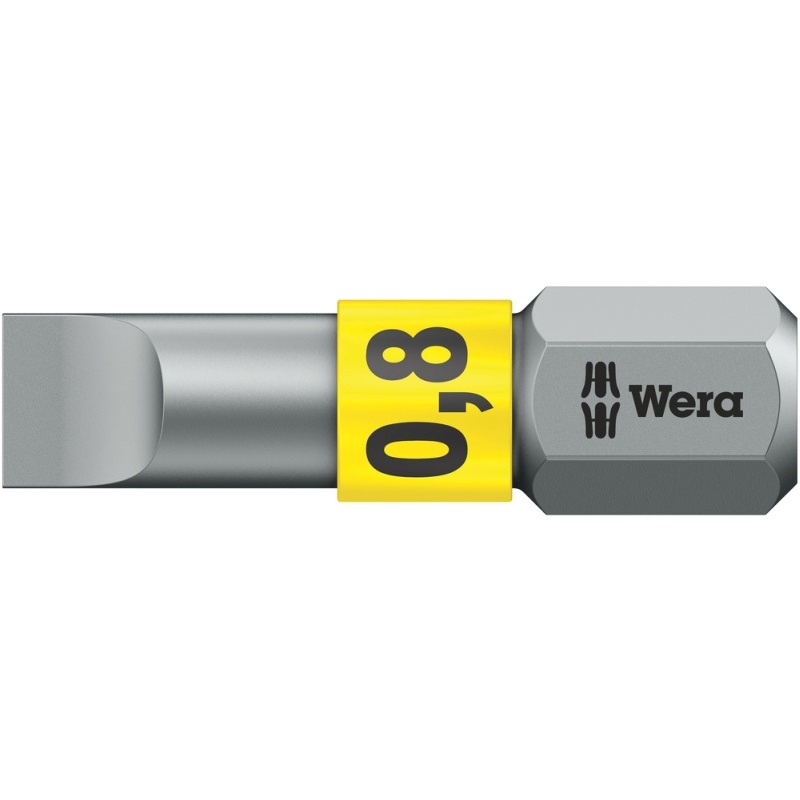 Wera 800/1 BTZ 0,8x5,5x25 Bit series 1 slotted BiTorsion 0,8 x 5,5 x 25 mm