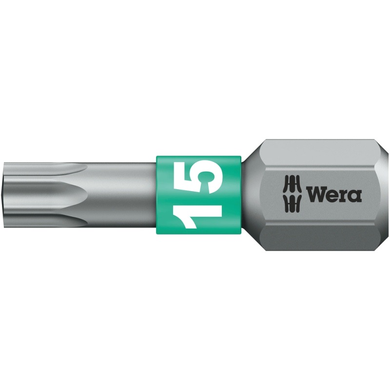 Wera 867/1 BTZ TX 15x25 Bit serie 1 Torx BiTorsion TX15 x 25 mm