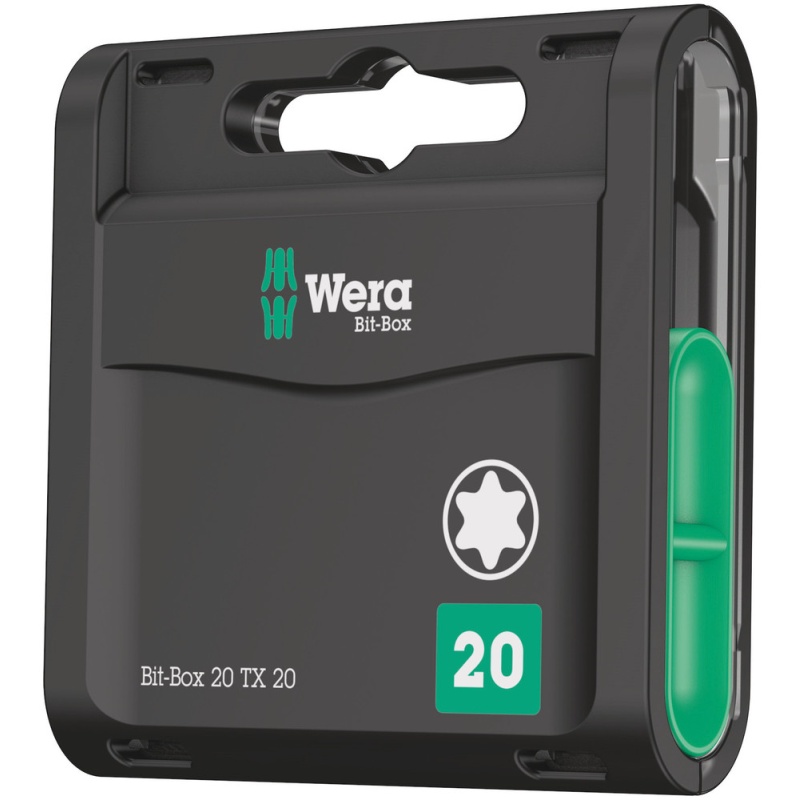 Wera BB 20 TX20 Bit-Box Torx TX20, 20 pieces
