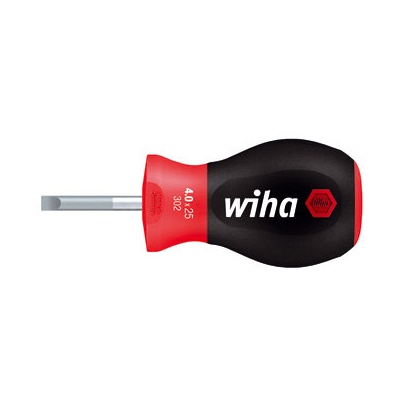 Wiha 302 5,5x25 SoftFinish slotted screwdriver 5,5 mm, 25 mm